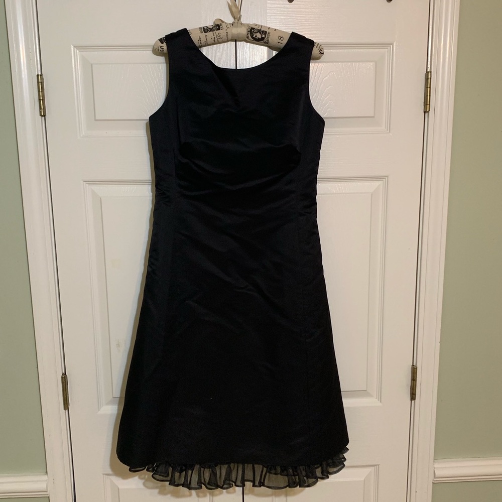 Silk Little Black Dress